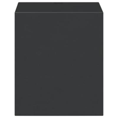 VidaXL Buitenwandlamp gegoten aluminium zwart