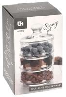 Voorraadpot glas Ø12,5xh22cm - thumbnail