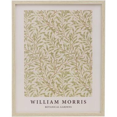 Poster Leaf - MDF/glas - 50x40 cm - Leen Bakker