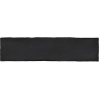 Wandtegel Colonial Black Mat 7.5x30 cm Mat Zwart Jabo - thumbnail