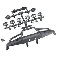 1/10th Scale Front Plate Bumper Set (AX80039A) - thumbnail