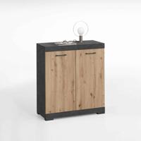 Opbergkast Hermes Artisan Eiken 80x35x90 cm - 1 - thumbnail