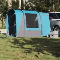 VidaXL Autotent 4-persoons waterdicht blauw - thumbnail
