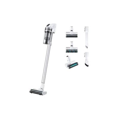 Samsung Jet 70 Complete Batterij/Accu Droog en nat Cyclonisch Zakloos 0,8 l Titanium, Wit 2 Ah