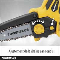 POWERPLUS POWXG1045 accu mini-kettingzaag - 12V - 10cm - 2x 2Ah batterijen inbegrepen - thumbnail