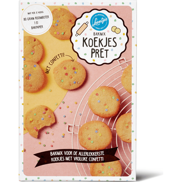 Leentjes Bakmix Koekjes Pret 300 g bij Jumbo