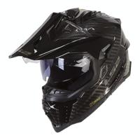 LS2 endurohelm "mx701 explorer alter", uitneembaar en wasbaar, rescue wangkussentjes, micrometrische sluiting, verwijderbare helmtop, voorbereiding voor helmcommunicatie, pinlock 70 maxvision™. helmet mx701 explorer alter xs bl./white matt - thumbnail