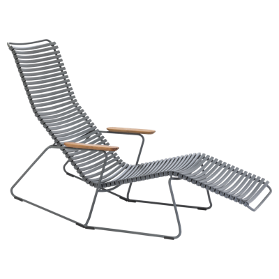Houe Click Sunrocker ligstoel Dark Grey