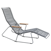 Houe Click Sunrocker ligstoel Dark Grey - thumbnail