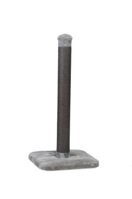 Beeztees wumblo - krabpaal - grijs - 55x55x120 cm Beeztees wumblo - krabpaal - grijs - 55x55x120 cm