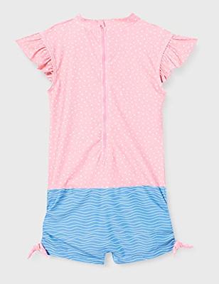 Playshoes zwempak Bloemen Roze-98-104