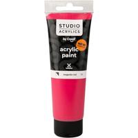 Creall Studio Acrylverf, semi-dekkend, magenta red (13), 120 ml/ 1 fles - thumbnail