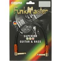 Klotz TMRR-0060 jack haaks - jack haaks gold 60 cm patchkabel - thumbnail