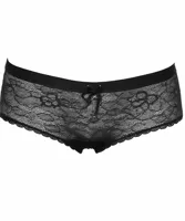 J&C dames microfiber hipster met kant - thumbnail