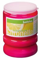Party light kaars citronella 86/65 Fuchsia Bolsius - Bolsius - thumbnail