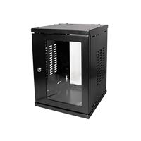 LogiLink W09Z33B 10inch-wandkast 8 HE Zwart - thumbnail