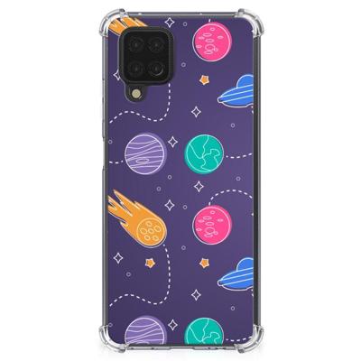 Samsung Galaxy A12 Anti Shock Bumper Case Space Samsung Galaxy A12 Anti Shock Bumper Case Space