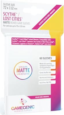 Gamegenic: Matte Board Game Sleeves - Magenta