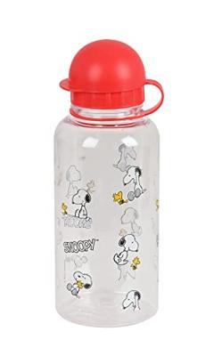 Waterfles Snoopy Friends forever Munt PVC 500 ml