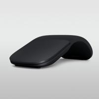Microsoft Surface Arc Muis Bluetooth Optisch Zwart 2 Toetsen 1000 dpi - thumbnail