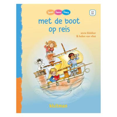 Uitgeverij Kluitman Lees lees lees - met de boot op reis (avi-m3)