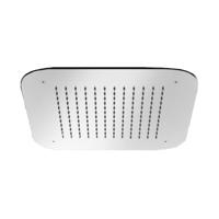 Hoofddouche Hotbath Mate Inbouw Vierkant 42x42 cm Geborsteld Nikkel - thumbnail