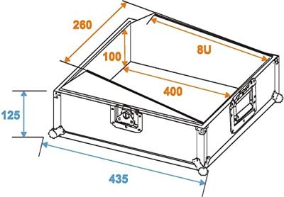 ROADINGER Mixer Case Road MCR-10 sloping, bk