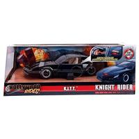 Knight Rider Diecast Model 1/24 1982 Ponitac Trans AM Try Me Kitt - thumbnail