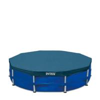 Intex 28031 Afdekzeil voor Frame Zwembad 366cm Blauw - thumbnail