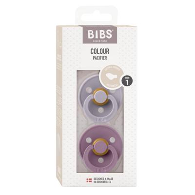 Bibs 1 Fopspeen Anatomic Duo Fossil/Mauve