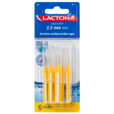 Lactona Easygrip XXS 2.5mm 6 Stuks