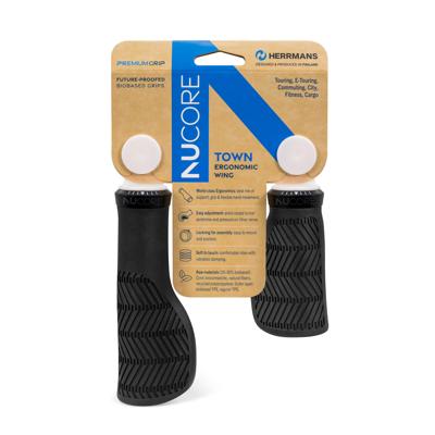 Sturmeyarcher Herrmans handvatset nucore town wave 90/130mm bruin