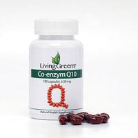 Livinggreens Co enzym Q10 30mg 180 Capsules - thumbnail