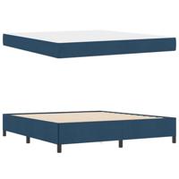 Boxspring bed Blauw en Zwart 180 x 200 cm - thumbnail