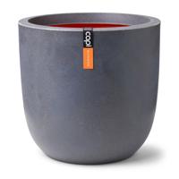 Capi Plantenbak Urban Smooth 43x41 cm donkergrijs - thumbnail