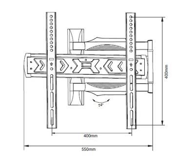 TV houder DCU 70100040