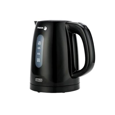 Waterkoker Fagor teya noir 2200 W 1 L Zwart Roestvrij staal Plastic