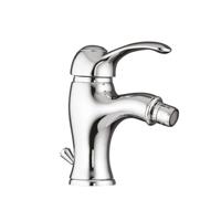 Bidetmengkraan Sapho Kirké 1-hendel Gebogen 16.6 cm Chroom (incl. clickwaste) - thumbnail