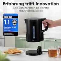 Clatronic WK 3835 waterkoker 1,7 l 2200 W Zwart - thumbnail