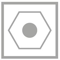 Potlood STABILO grafiet 160 HB met gumtop assorti blister à 6 stuks - thumbnail