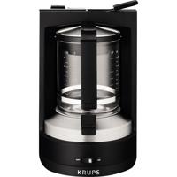 Krups KM468910 Koffiezetapparaat Zwart Capaciteit koppen: 12 Met drukzetsysteem - thumbnail