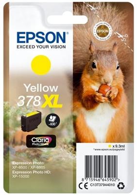 Epson 378XL (Squirrel) Yellow Ink