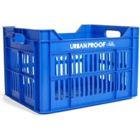 UrbanProof Urban proof fietskrat recycled kunststof 30l konings blauw 40x30x25 cm - thumbnail