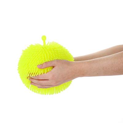 Toi-Toys Pufferz pufferbal geel, 23cm