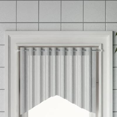 VidaXL Gordijnrails 2 st 40-60 cm aluminium wit en zilverkleurig VidaXL Gordijnrails 2 st 40-60 cm aluminium wit en zilverkleurig