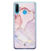 Huawei P30 Lite siliconen hoesje - Purple sky - thumbnail