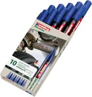 Paintmarker edding 50 eco waterbasis 2-3mm blauw | 10 stuks - thumbnail