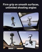Telesin Electric Suction Cup Mount met arm en GoPro-mount - thumbnail