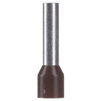 Klauke 17410 Adereindhulzen 4 mm² Deels geïsoleerd Oranje 100 stuk(s)