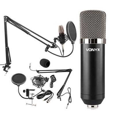 Studio microfoon Vonyx CMS400 shockmount en verstelbare arm